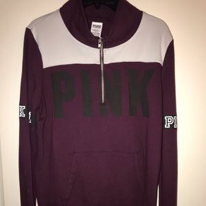 Victoria Secret Pink Quarter Zip up